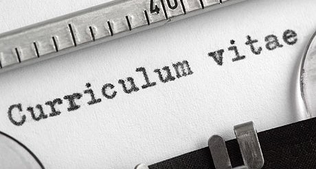 Who is the candidate behind the CV?